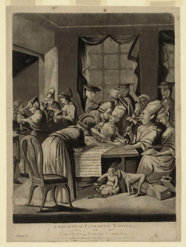 Read more about the Edenton Tea Party resolution made by women of the town