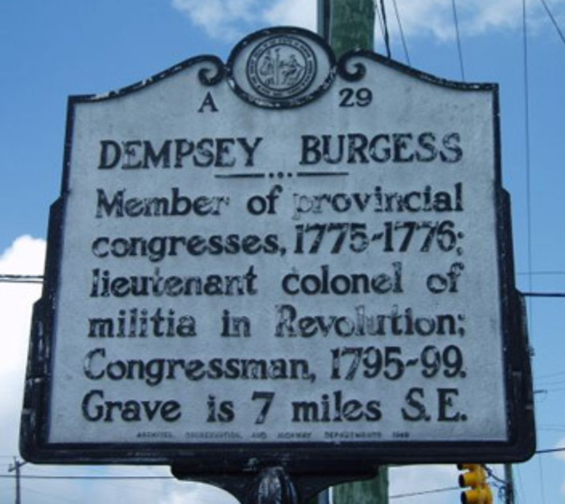 Read more about Revolutionary patriot Dempsey Burges