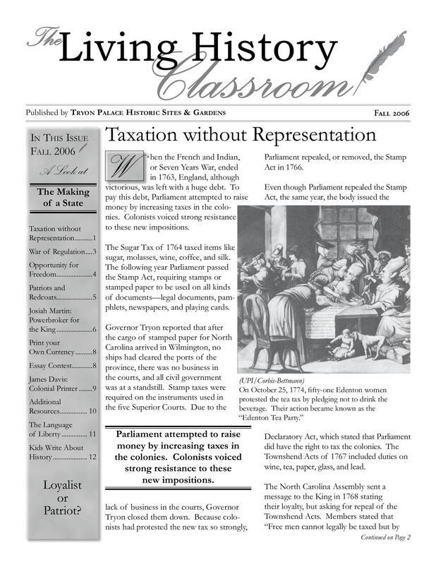 Read more about American Revolution in Living History Classroom