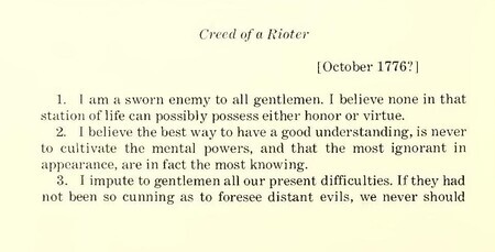 Read more about the political essay titled Creed of a Rioter