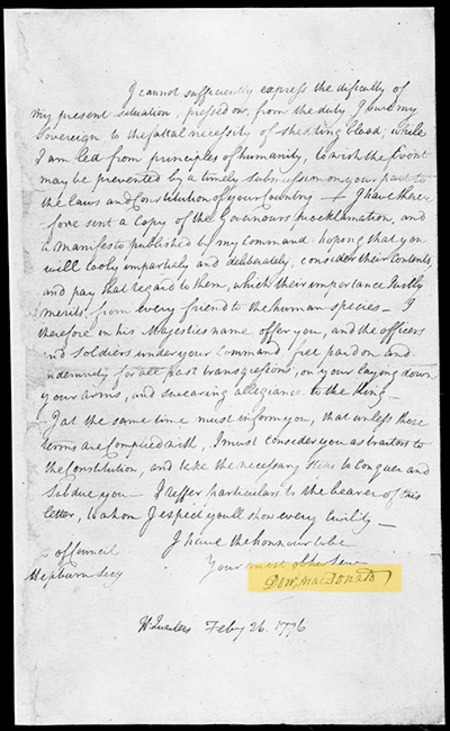 Read more about Revolutionary loyalist Donald MacDonald