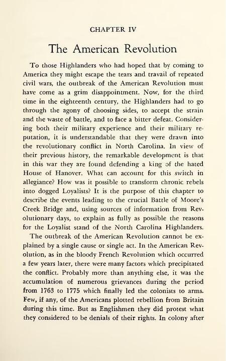 Read the chapter about the American Revolution from Highland Scots of North Carolina
