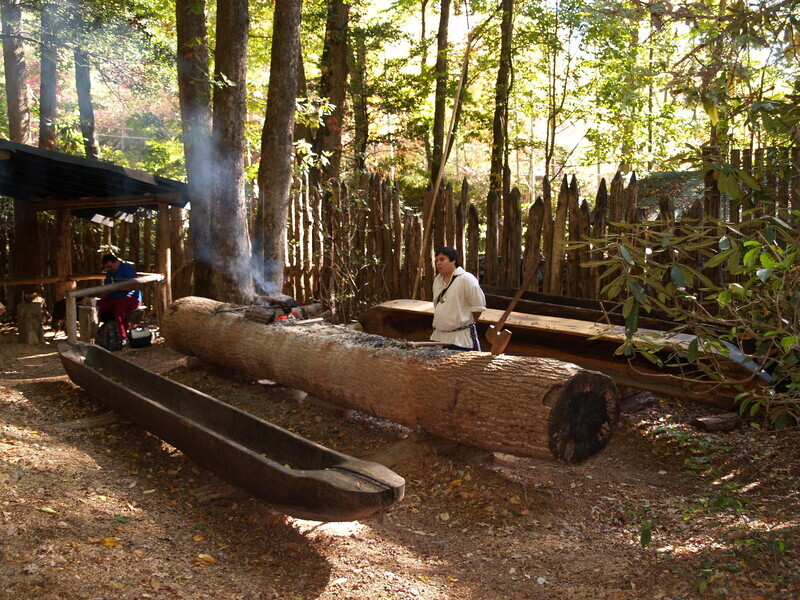 An article about the use and construction of canoes by American Indian tribes
