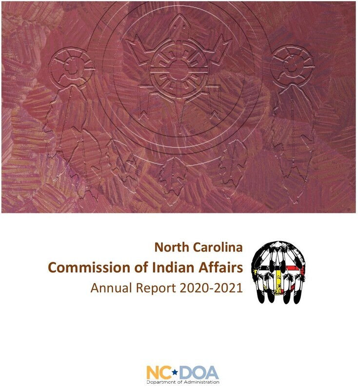 The 2020-2021 annual report of the NC Commission of Indian Affairs