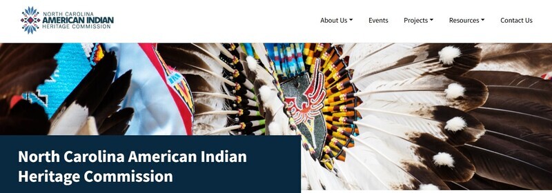 Website for the American Indian Heritage Commission