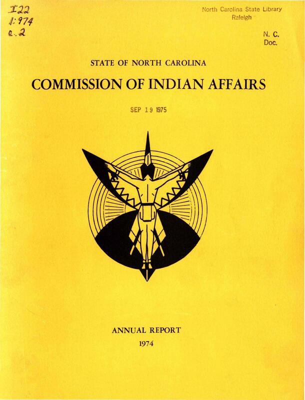 Overview of activites for the year and future plans for the State of North Carolina Commission of Indian Affair