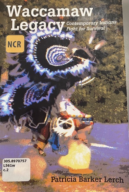 Summary: Patricia Lerch was hired by the Waccamaw in 1981 to perform the research needed to file for recognition under the Bureau of Indian Affairs Federal Acknowledgement Program of 1978. In 1970, the Waccamaw began to organize powwows to represent publicly their Indian heritage and survival and to spread awareness of their fight for cultural preservation and independence. Lerch found herself understanding that the powwows, in addition to affirming identity, revealed important truths about the history of the Waccamaw and the ways they communicate and coexist. Waccamaw Legacy outlines Lerch's experience as she plays a vital role in the Waccamaw Siouan's continuing fight for recognition and acceptance in contemporary society and culture.
