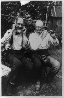 "Ears that hear not," c.1914. Image courtesy of the Library of Congress, call #: SSF - Musical instruments--Flutes <item> [P&P]. 