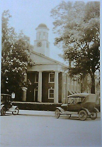 Orange County Courthouse, Hillsborough, NC. Courtesy of NC Museum of History. 