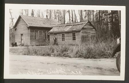 Photograph: the "Old" Johns, Scotland County Schoolhouse.