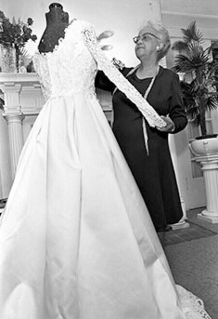 Article about dressmaker Willie Otey Kay.