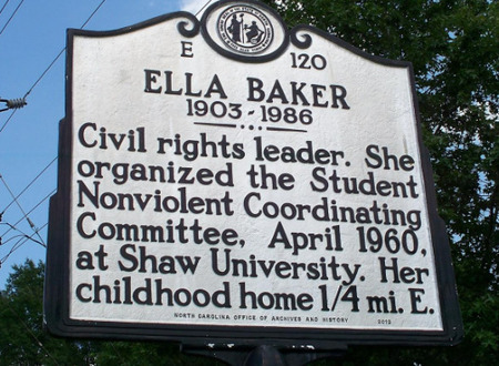 Article about Ella Baker.