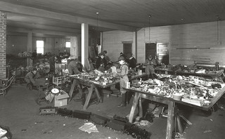 Boy Scouts Repairing Toys, Greensboro, NC, c.1930-1939. From the Charles A. Farrell Photo Collection, PhC.9, North Carolina State Archives, Raleigh, NC, call #:  PhC9_1_104. 