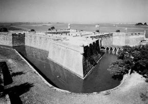 Castillo de San Marcos, ca. 1933. St. Augustine, Floridia; site of Carolinians' 1702 counterattack to "Project sur la Caroline".
