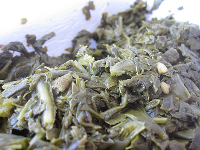 Collards. Image courtesy of Flickr user feeb.