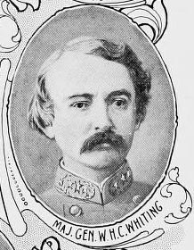 Image of William Henry Chase Whiting, from Internet Archive 1901, [p. opposite title page], published in 1901 by Raleigh, E.M. Uzzell, printer. Presented on Internet Archive.