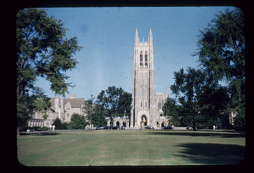 Duke Chapel, 1950-09