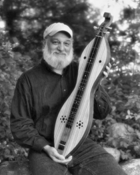 Don Pedi of Marshall with his dulcimer. Ed Pedi Photography.