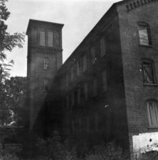 Great Falls Mill Ruin, Rockingham, North Carolina, 1961. 