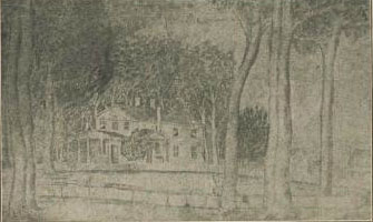 "The Grove", Halifax, NC, home of Willie Jones. Image courtesy of the East Carolina University Libraries. 