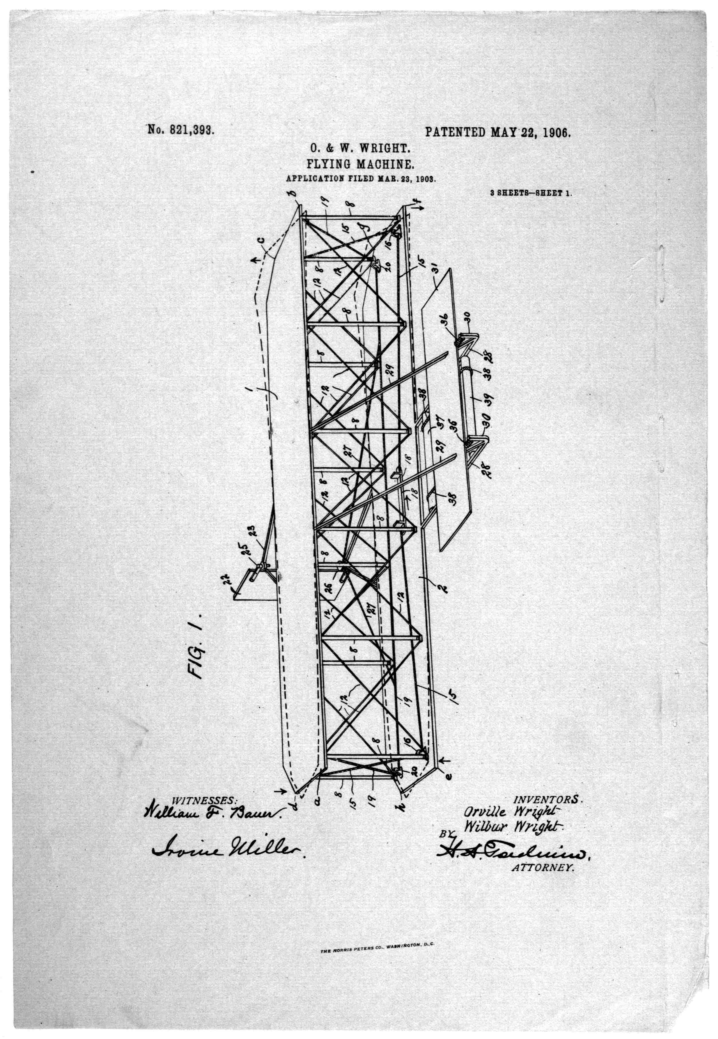 Machinery schematics.