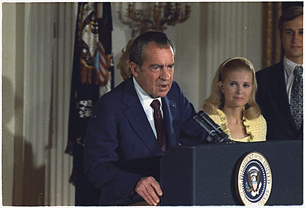 Nixon's farewell