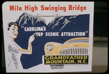 Advertisement for Grandfather Mountain