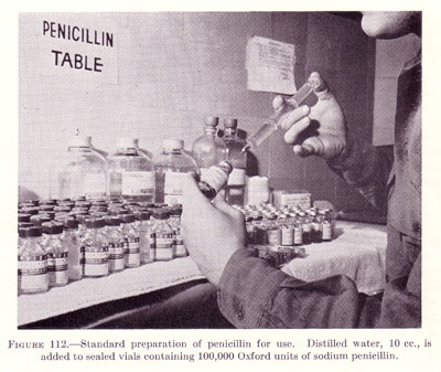 Preparation of penicillin