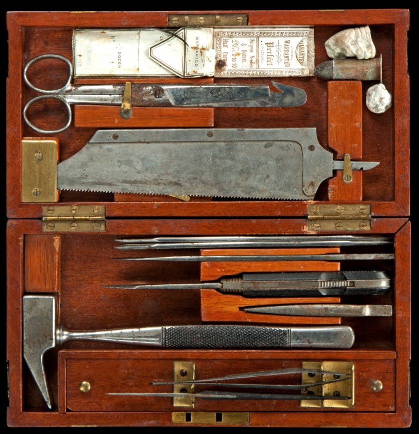 antique surgeon's kit
