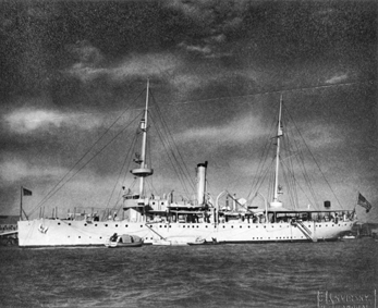 The USS Asheville, ca. 1937. Courtesy of Walter F. Ashe, Asheville.