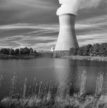 CP&L'S Shearon Harris Nuclear Power Plant in Wake County. Photograph courtesy of Progress Energy.