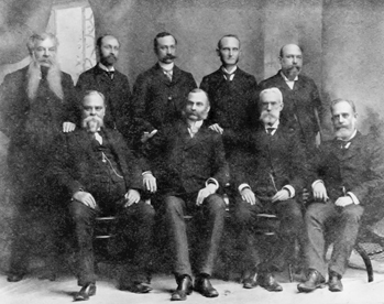 Faculty of Leonard Medical School, ca. 1902. North Carolina Collection, University of North Carolina at Chapel Hill Library.