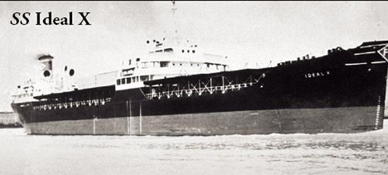 SS Ideal-X, Image source: Maersk/SeaLand.