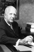 Malcom McLean. Photo courtesy of National Inventors Hall of Fame.