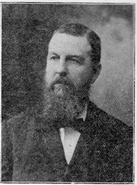 A photograph of the Rev. Levi Branson, circa 1898. Image courtesy the N.C.Government and Heritage Library.