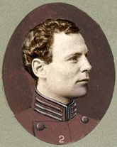 Retouched photograph of William H. S. Burgwyn from a proof sheet for Clark's Regimental Histories. Image from the North Carolina Museum of History.