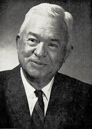 A photograph of Irving Edward Carlyle published in 1971. Image from the Internet Archive.