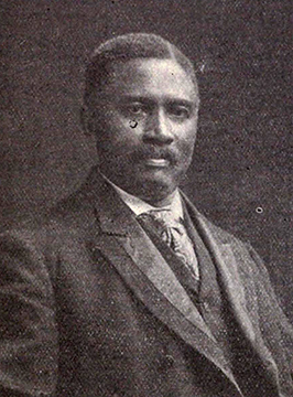 A photograph of John Campbell Dancy, Jr. published in 1908. Image from the Internet Archive.