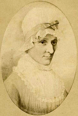 Photograph of a portrait of Mary Haynes Long Davis. Image from the North Carolina Museum of History.