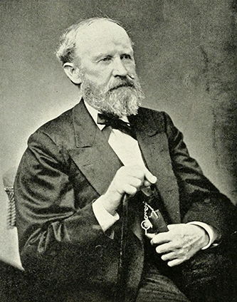 A photograph of Adam Brevard Davidson, published in 1892. Image from the Internet Archive.