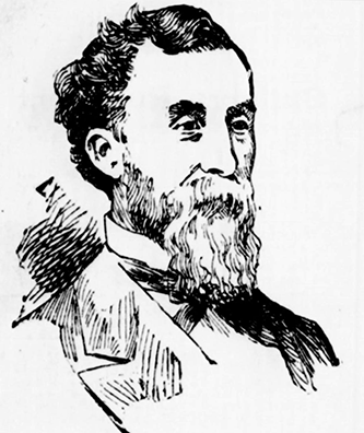 An engraving of Poindexter Dunn published in the June 10, 1893 New-York Tribune. Image from the Library of Congress.