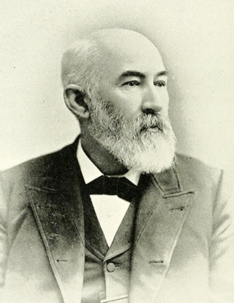 A photograph of Sidney M. Finger published in 1892. Image from the Internet Archive.