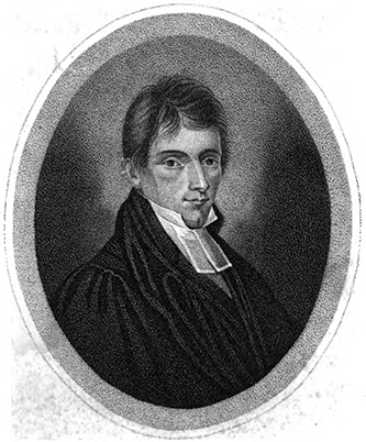 Goodman, C., and R. Figgot, engravers. &quot;Anthony Forster, A.M. Pastor of the second Independent Church in Charleston S.C.&quot; Engraving. Sermons: Chiefly of a Practical Nature. Raleigh [N.C.]: Printed by J. Gales. 1821. Frontispiece. Hathi Trust.