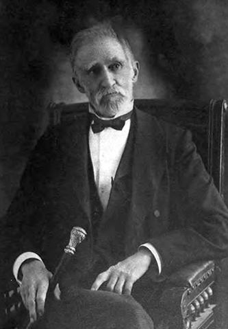 "Robert S. Gould. Professor of Law. 1883- 1904." Photograph. The University Record (University of Texas) 6, no. 3 (February 1906). Frontispiece.