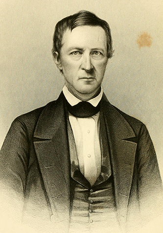 Buttre, J.C., engraver. "Calvin Graves of Caswell County, North Carolina." Engraving. Portraits of Eminent Americans Now Living vol. 1. New York: Cornish, Lamport and Co. 1853. Facing 187.