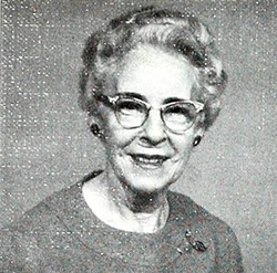 "Mrs. Ellwood S. Harrar." Photograph. First Presbyterian Church, Durham, North Carolina. [Durham, N.C. : First Presbyterian Church]. 1977. 19.