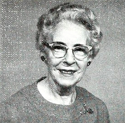 &quot;Mrs. Ellwood S. Harrar.&quot; Photograph. First Presbyterian Church, Durham, North Carolina. [Durham, N.C. : First Presbyterian Church]. 1977. 19.