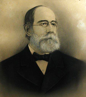 Dr. Peter Evans Hines.  Image from the North Carolina Museum of History.