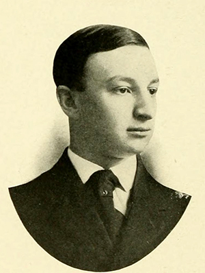&quot;Jeffress, Edwin Bedford  Canton, N.C.&quot; Photograph. The Yackety Yack vol. 7. [Chapel Hill, N.C.]: Literary Societies and Fraternities [University of North Carolina]. 1907. 44.