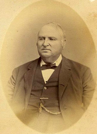 A photograph of David Aaron Jenkins, state treasurer. "Photograph, Accession #: H.1958.63.7." 1868-1876. North Carolina Museum of History.